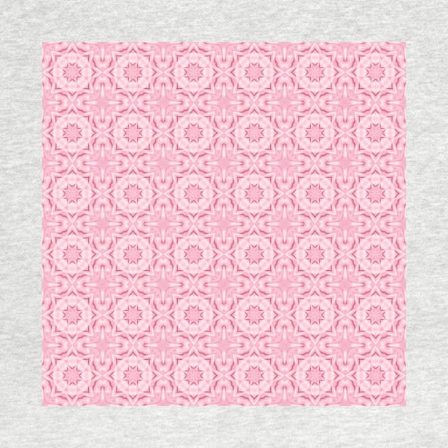 Pink stylized pattern in modern colors of current trends by Hujer